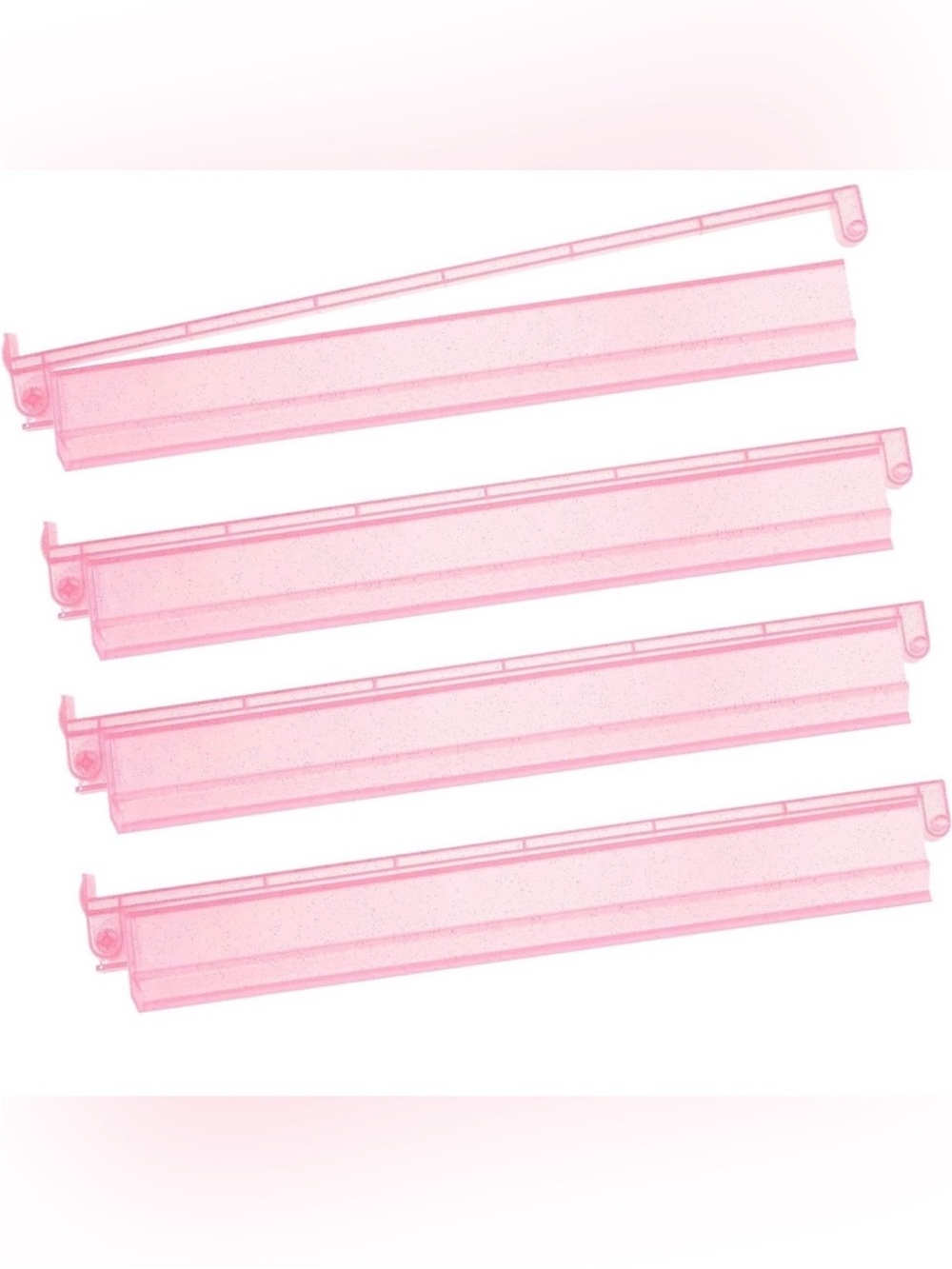 Pink Glitter Acrylic Mahjong Tile Racks new